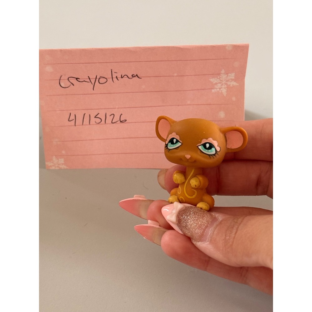 Littlest Pet Shop LPS 462 Tan Mouse‎